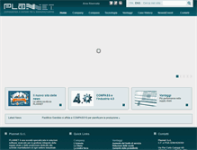 Tablet Screenshot of plannet.it